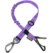 AUBELL ceinture voiture face montrant la couleur violet et design sécurisant