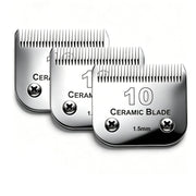 Audoc lame 10# face avant emballage montrant compatibilité Andis et avantage durabilité