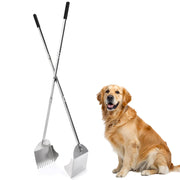 AugFir face de la pelle inox montrant grande ouverture pour ramassage rapide