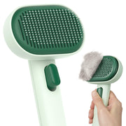 Aumuca brosse avant emballage montrant design vert forêt et poignée confortable