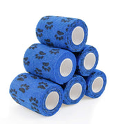 AUPCON Vet Wrap vue du paquet avant montrant couleur bleu et information produit, maintien fiable