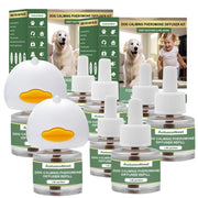 AutumnNest kit complet en boîte montrant deux diffuseurs et six recharges bénéfice tranquillité