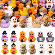 AWEELON emballage avant montrant 60 mini canards Halloween utile pour préparation décorative