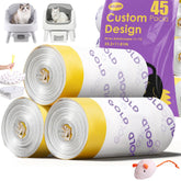 AWoHH emballage de 45 sachets, stock longue durée pour litière
