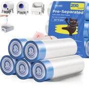 AWoHH packaging avant montrant lot de 200 sachets, rangement pratique