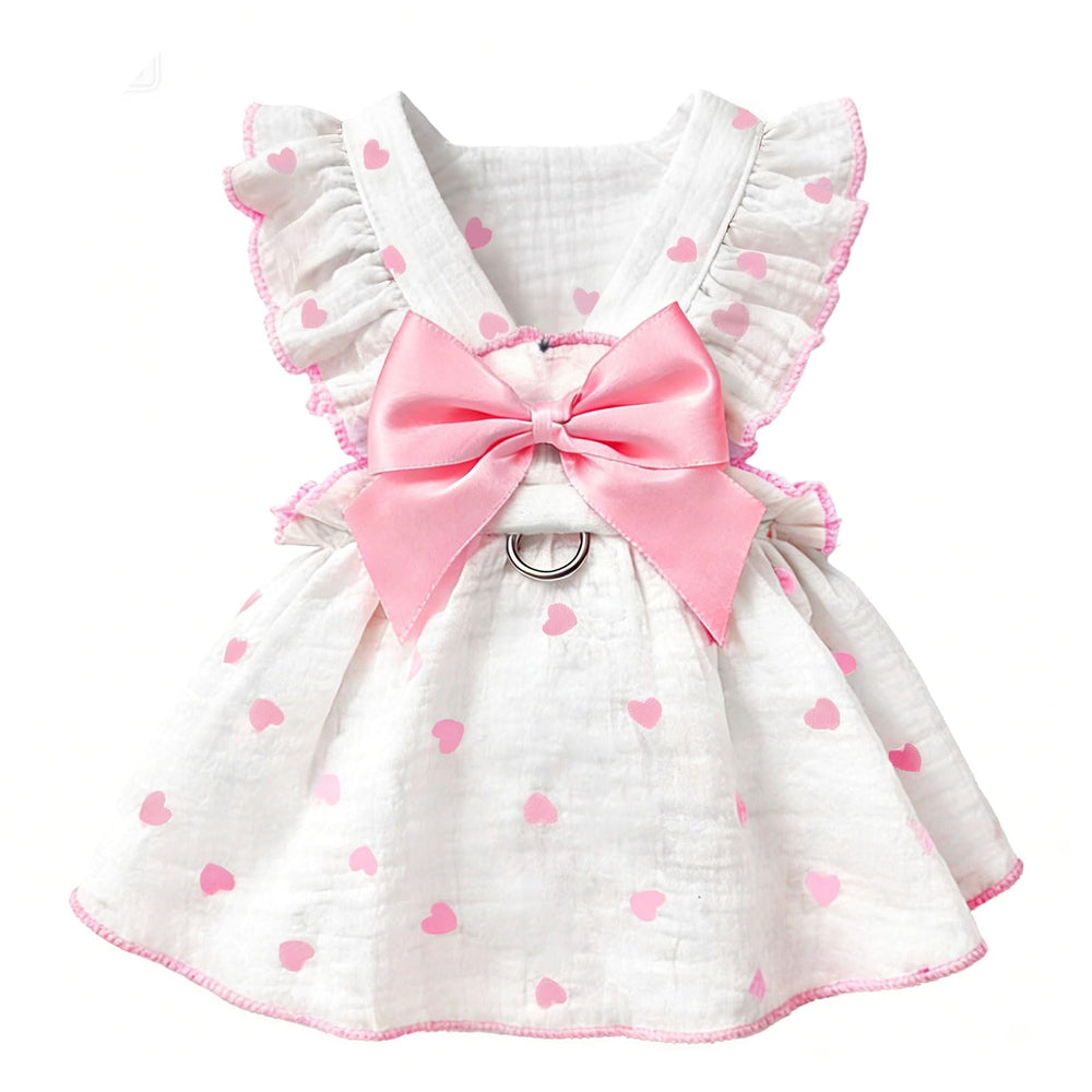 AXIIJGL robe face avant rose clair, look mignon et confortable