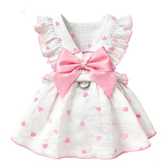 AXIIJGL robe face avant rose clair, look mignon et confortable