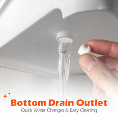 AZV filtre d'eau compact et silencieux aidant à maintenir une eau plus propre
