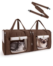 BAGSMART vue avant du sac double montrant l'ouverture principale et le style