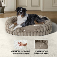 BALANCE gros plan tissu peluche non perdant pour apaiser