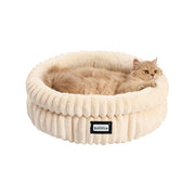 BALANCE lit face avant montrant forme ronde et confort pour chat