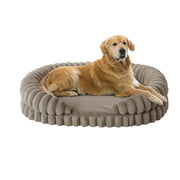 BALANCE lit oval 42 pouces vue avant offrant confort pour grand chien