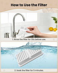 BalimoPet filtres en usage dans fontaine pour encourager la consommation
