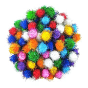 BallHull emballage avant montrant lot de 100 boules pailletées pour jeu et rangement