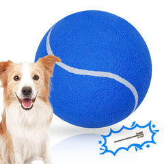 Banfeng ballon géant face avant montrant taille et couleur bleue utile pour jeux