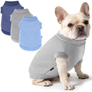 BAOBICUTE t-shirt vu de face sur petit chien, coupe confortable et look soigné
