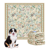 Baodan vue frontale du lot de 2 tapis, protection élégante et grande surface