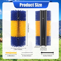 BAOXIALIKEMAO gros plan poils nylon renforcé pour nettoyage efficace du pelage