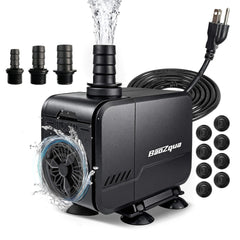 BaoZqua vue frontale de la pompe montrant design compact et intégration discrète