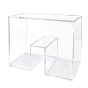 BaoZqua pont face avant montrant tunnel transparent pour observation facile