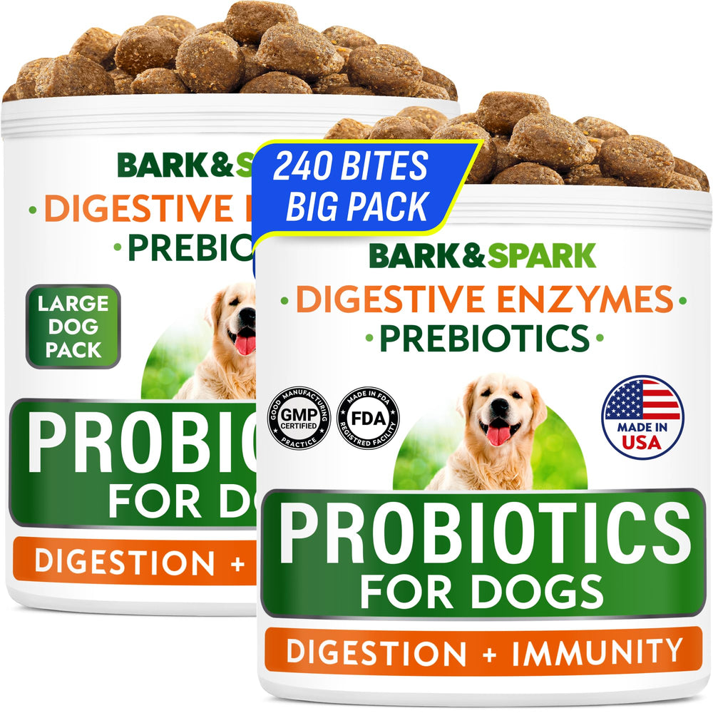 BARK&SPARK boîte de 240 chews pour digestion, bon rapport qualité-prix