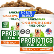 BARK&SPARK boîte de 240 chews pour digestion, bon rapport qualité-prix