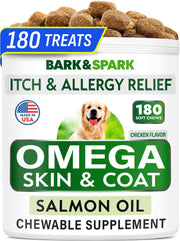 BARK&SPARK pot de compléments omega 3 visage avant et bénéfice peau saine