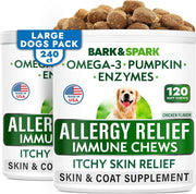BARK&SPARK pot de chews devant pour dosage facile