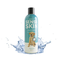 Bark2Basics flacon devant montrant format 473 ml et lecture facile