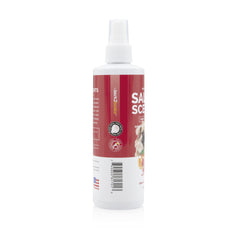 Bark2Basics bouteille 8 oz en gros plan pour transport facile et usage rapide
