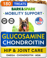 BARK&SPARK pot 180 friandises pour soutien articulaire, grande valeur