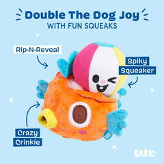 BarkBox jouet dans la gueule, encourage mastication saine et jeu