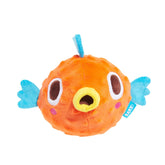 BarkBox vue avant du poisson, design attractif pour jeu immédiat