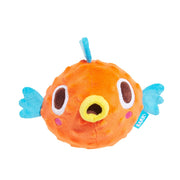 BarkBox vue avant du poisson, design attractif pour jeu immédiat