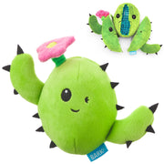 BarkBox Consuela vue avant en peluche, attire l’attention et invite au jeu