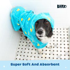 BarkBox détail fermeture scratch et ceinture assurant tenue stable