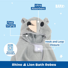 BARKBOX microfibre gros plan illustrant absorption rapide