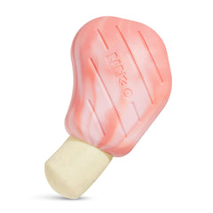 BarkBox visage avant du jouet Pork Chomp montrant sa forme ergonomique et robustesse