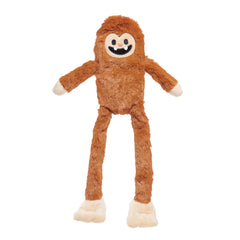 BarkBox Sasquatch Josh face avant montrant la peluche engageante et durable