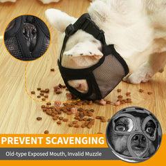 BARKLESS bords souples protégeant nez et yeux du frottement