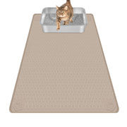 Bartuke tapis litière face avant kaki, grande couverture et protection du sol