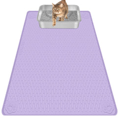 Bartuke tapis litière face avant montrant couverture large et protection du sol