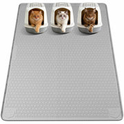 Bartuke tapis litière face entière montrant grande couverture et protection du sol