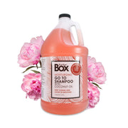 BatherBox flacon avant 1 gallon montrant le format économique et usage professionnel