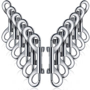 BBTO mousqueton double face montrant fermeture sécurisée