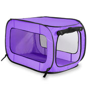 Beatrice Home Fashions face avant violet montrant abri portable et pratique