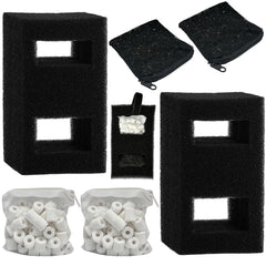 beaufan packaging avant montrant le kit complet pour remplacement Fluval Flex bénéfice clarté