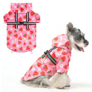 BEAUTYZOO imperméable face avant montrant couverture complète et capuche