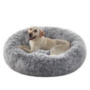 BedStill vue avant du lit donut pour grand chien, confort enveloppant