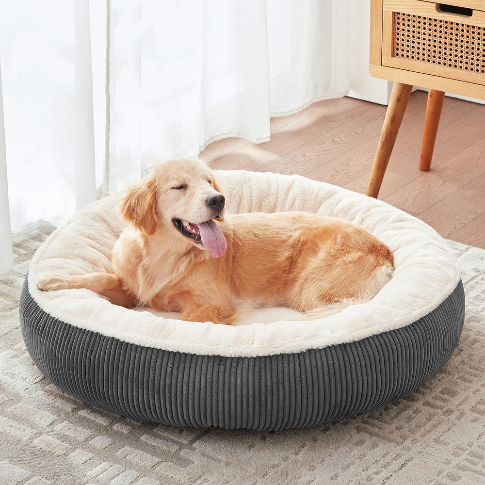 BedStill lit donut face avant montrant confort et accueil